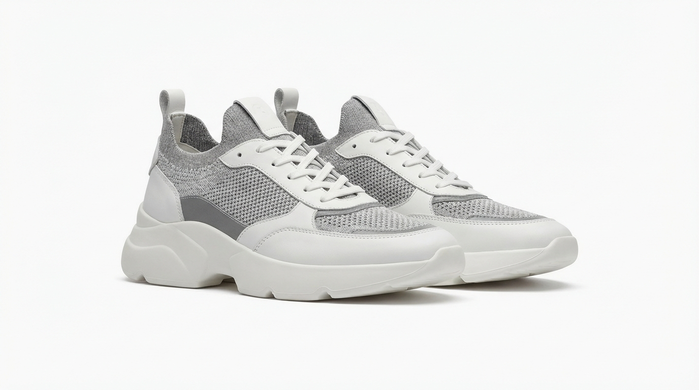 Beauty product on neutral background before AI enhancement